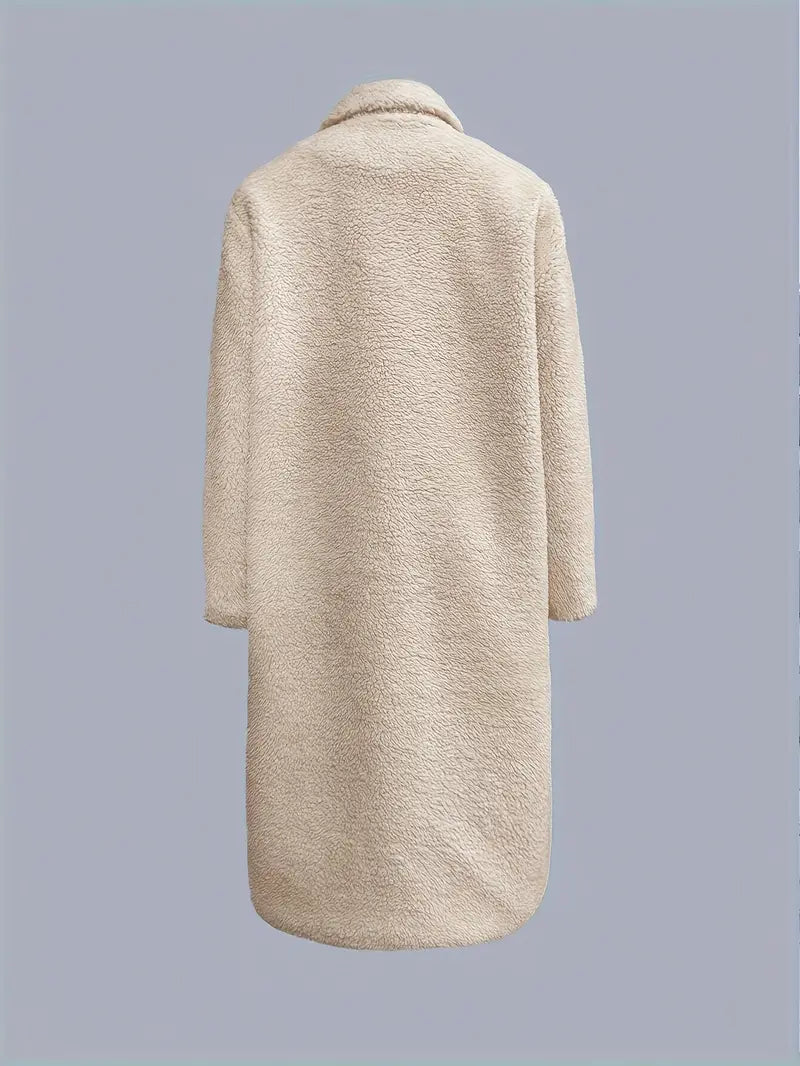 Eilly Bazar Ladies' Elegant Faux Fur Coat