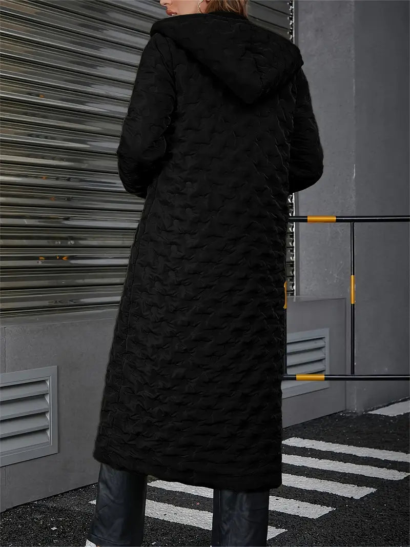 Eilly Bazar Autumn and winter hooded cotton-padded jacket