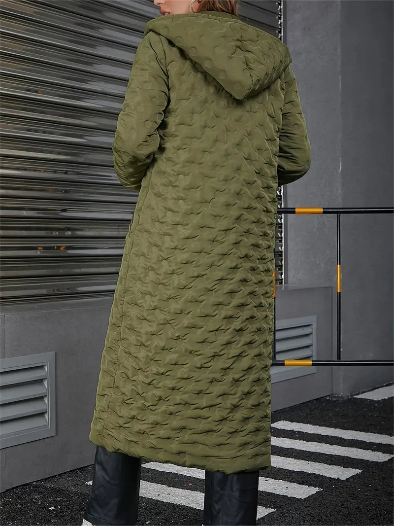 Eilly Bazar Autumn and winter hooded cotton-padded jacket