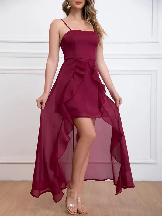 Eilly Bazar Elegant Lavender Midi Dress