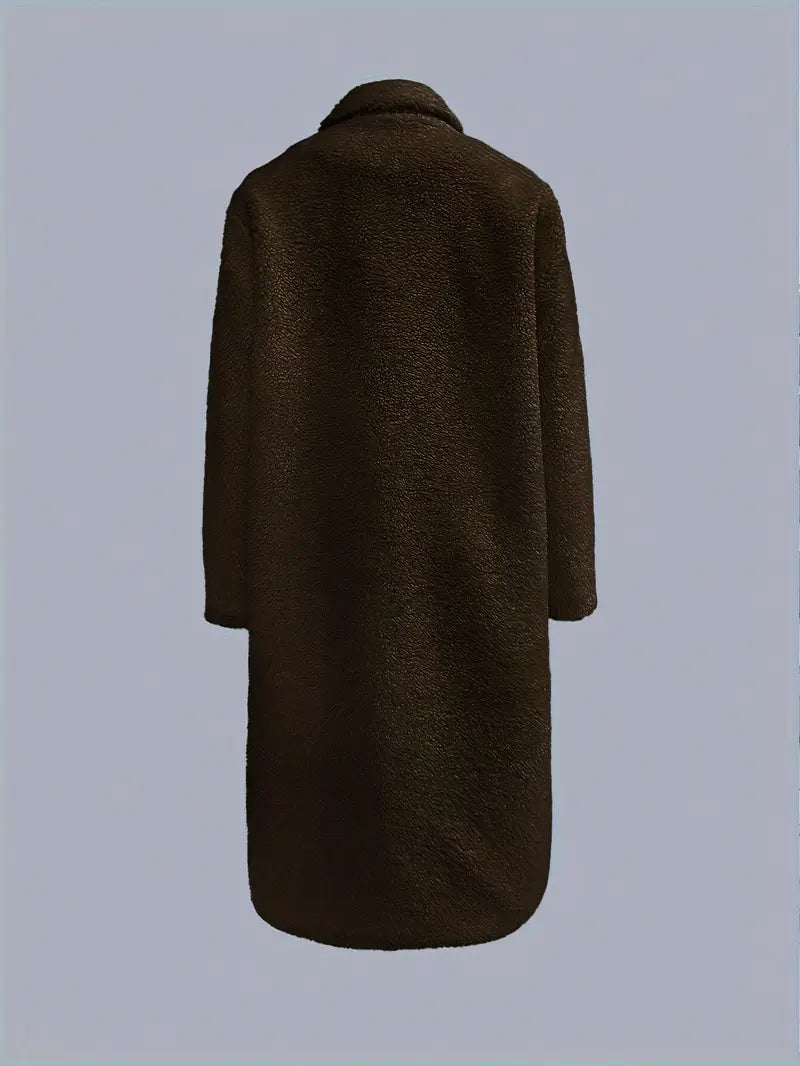 Eilly Bazar Ladies' Elegant Faux Fur Coat