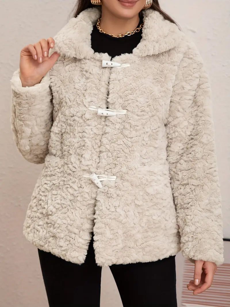 Eilly Bazar Women’s faux fur lined coat