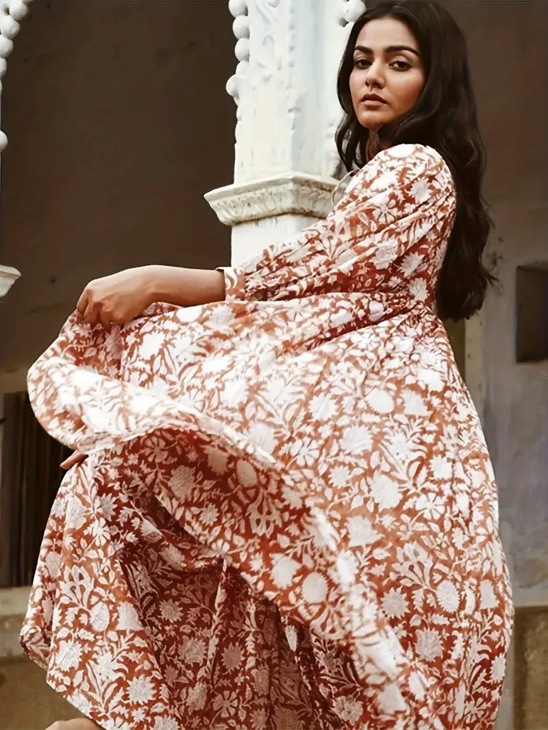 Eilly Bazar Printed Dress