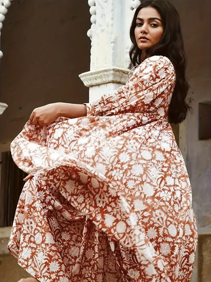 Eilly Bazar Printed Dress