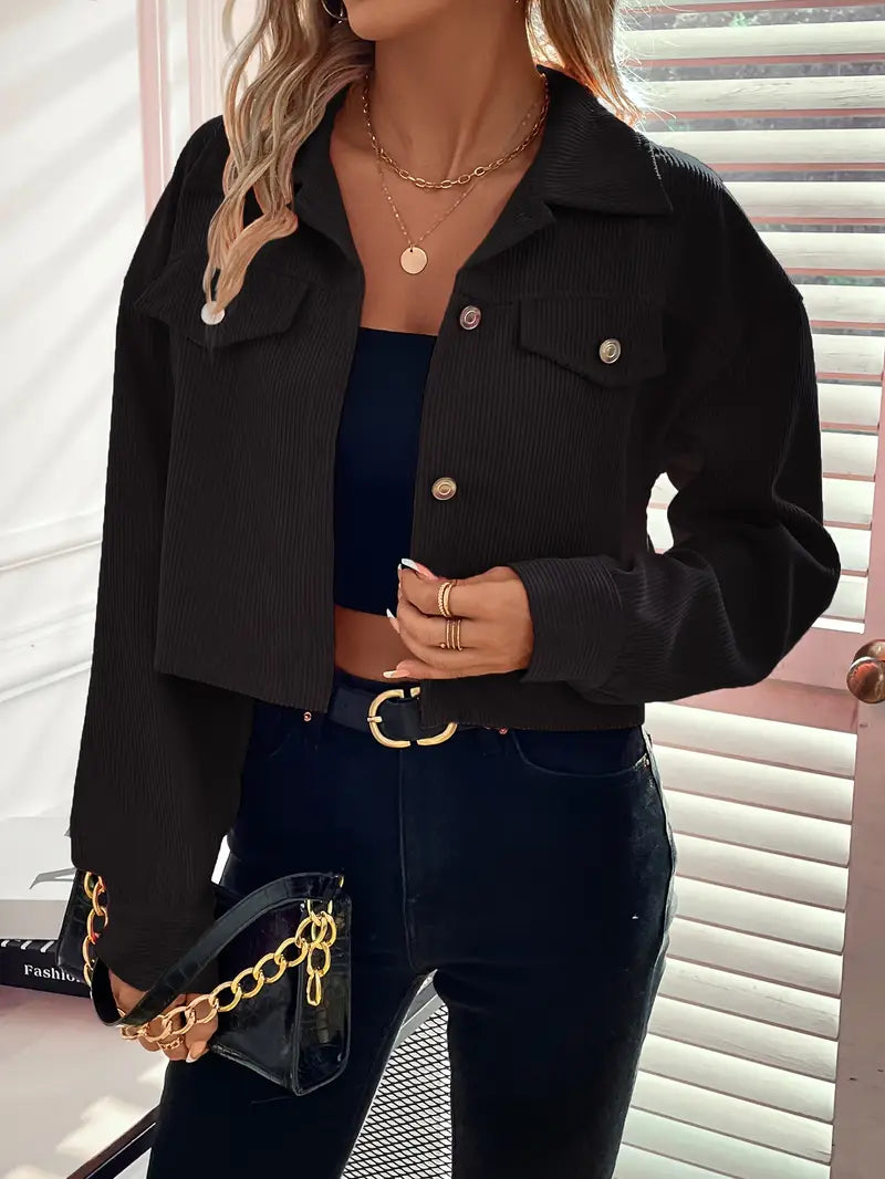 Eilly Bazar Women'S Casual Short Jacket