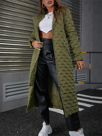 Eilly Bazar Autumn and winter hooded cotton-padded jacket