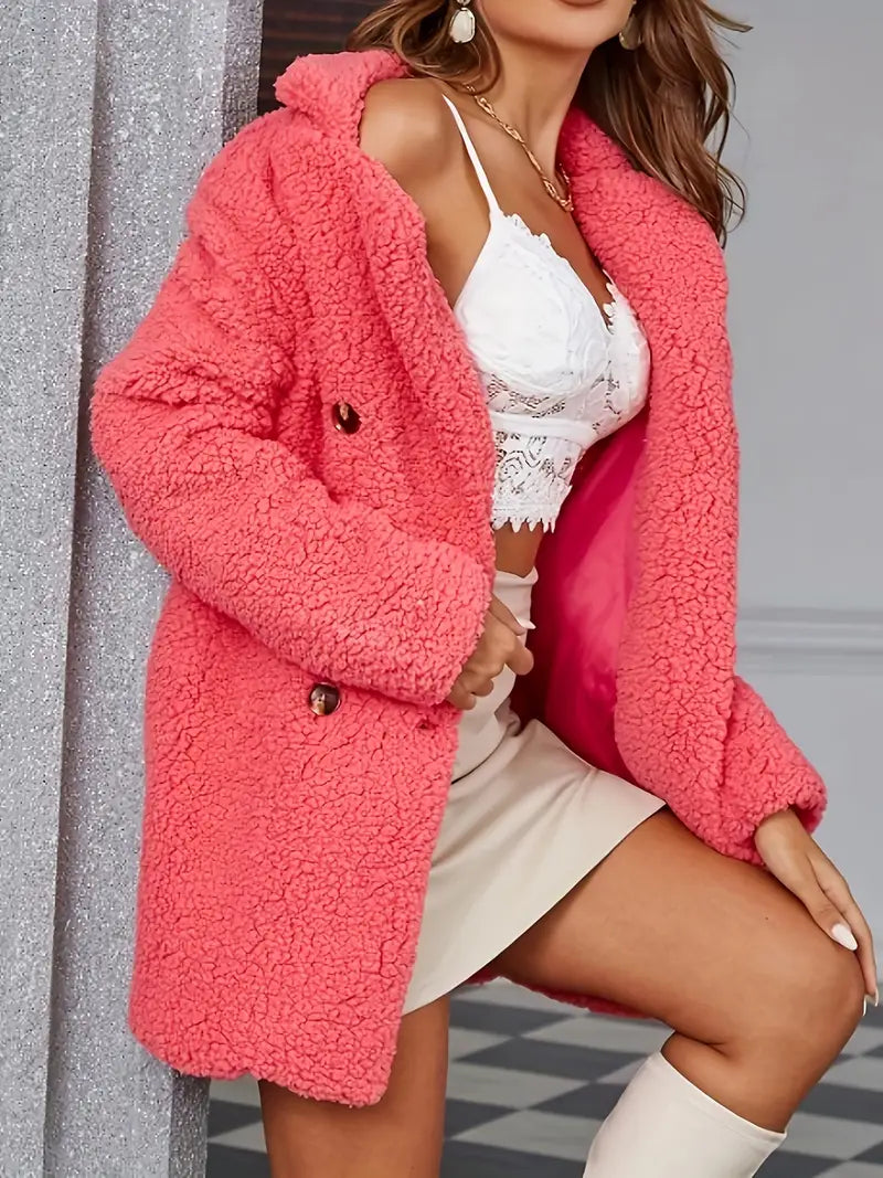 Eilly Bazar Women's faux fur coat