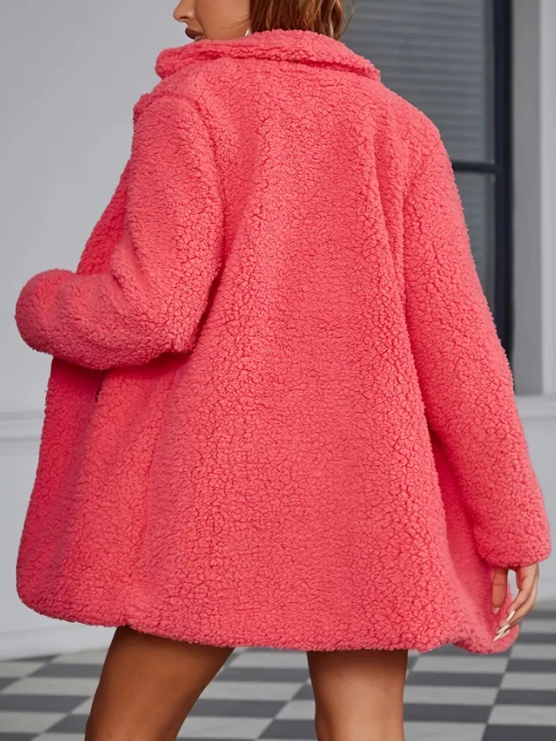 Eilly Bazar Women's faux fur coat