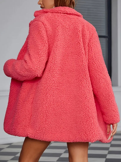 Eilly Bazar Women's faux fur coat