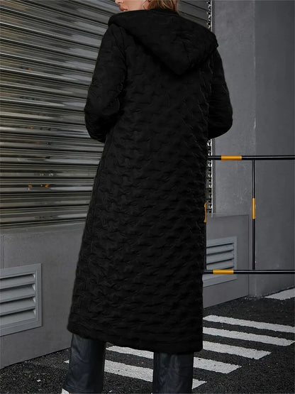 Eilly Bazar Autumn and winter hooded cotton-padded jacket