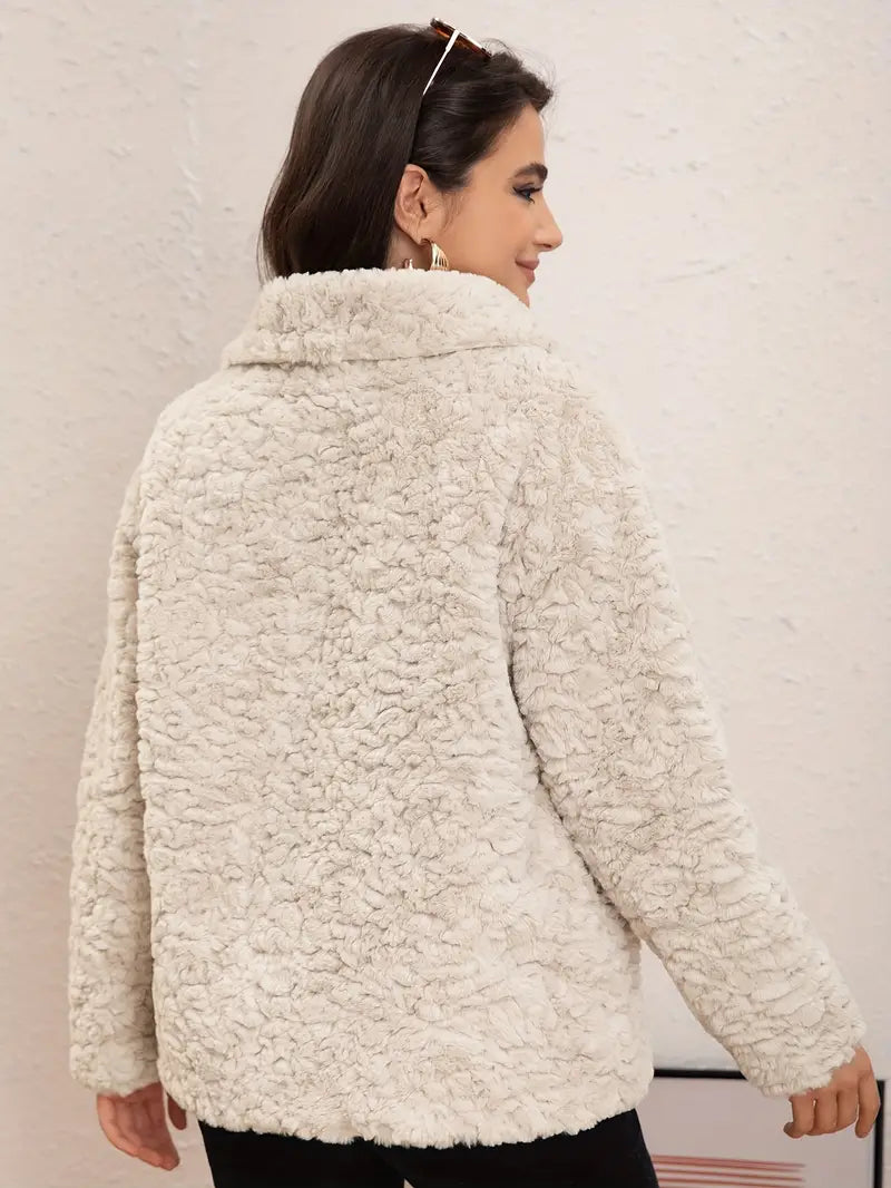 Eilly Bazar Women’s faux fur lined coat