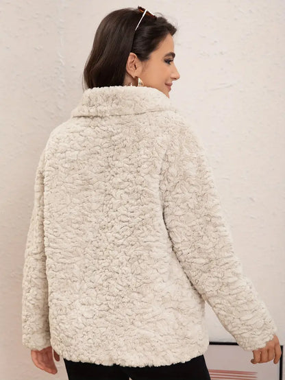 Eilly Bazar Women’s faux fur lined coat