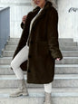 Eilly Bazar Ladies' Elegant Faux Fur Coat