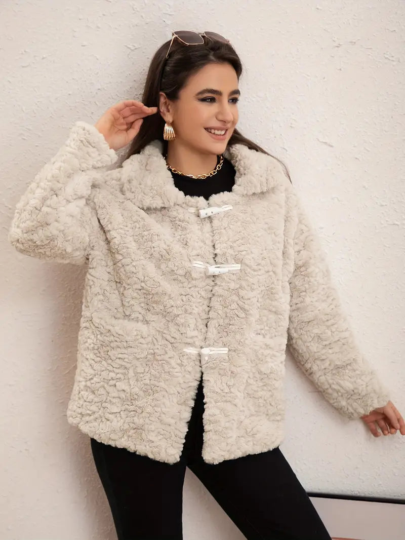 Eilly Bazar Women’s faux fur lined coat