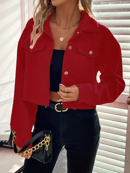 Eilly Bazar Women'S Casual Short Jacket