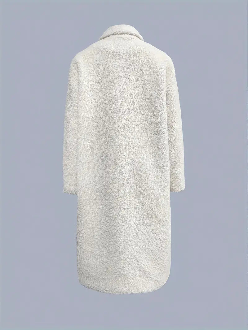 Eilly Bazar Ladies' Elegant Faux Fur Coat