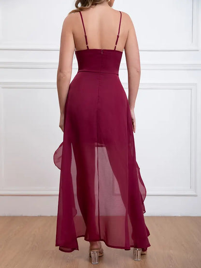Eilly Bazar Elegant Lavender Midi Dress