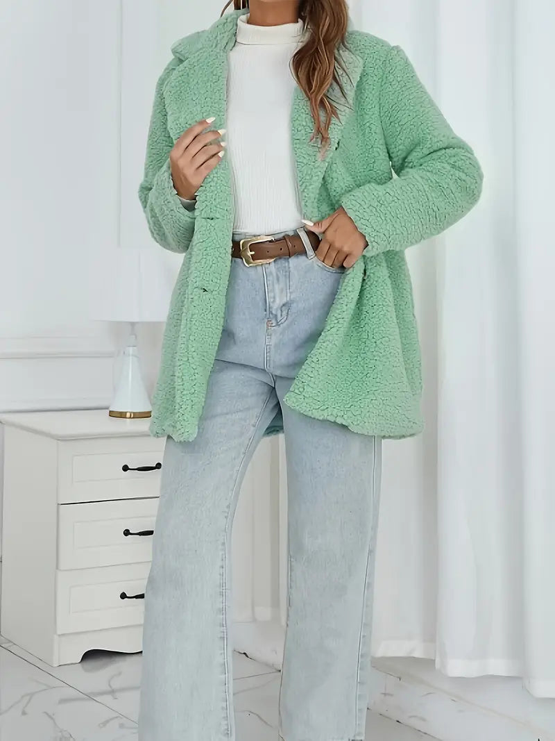 Eilly Bazar Women's faux fur coat