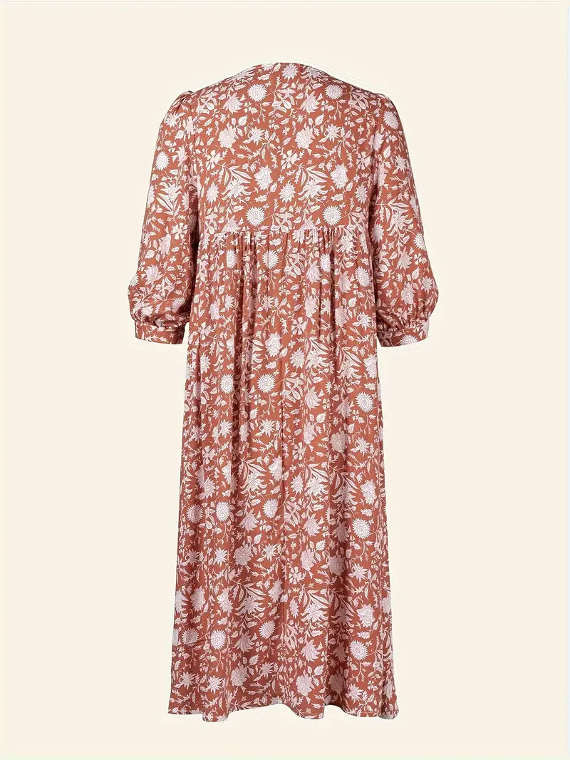 Eilly Bazar Printed Dress