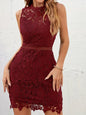 Eilly Bazar Women'S Elegant Lace Dress