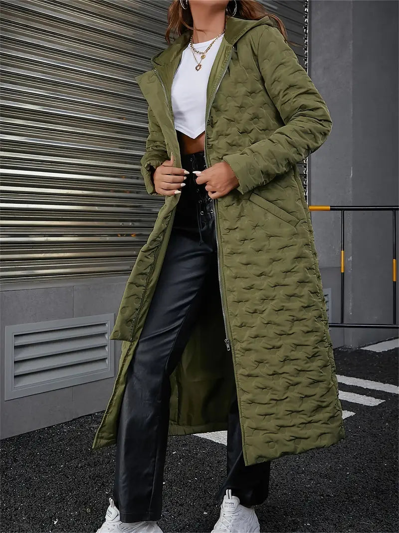Eilly Bazar Autumn and winter hooded cotton-padded jacket